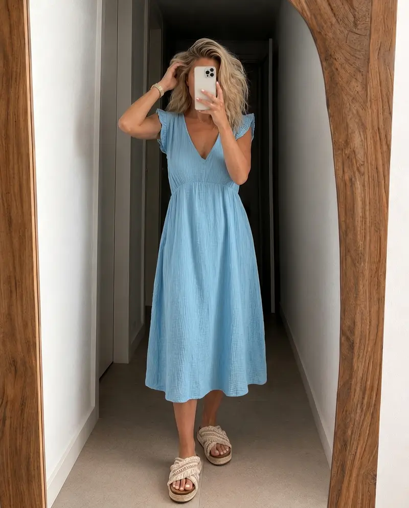 Wafel Dress