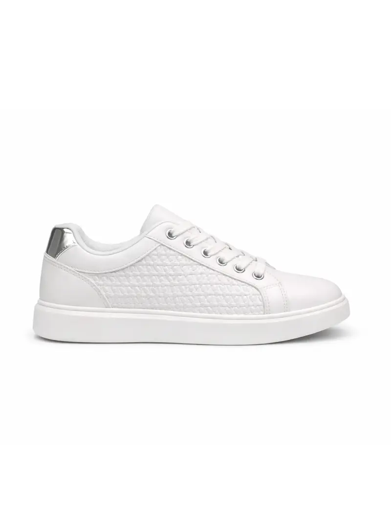 Weave White Sneaker