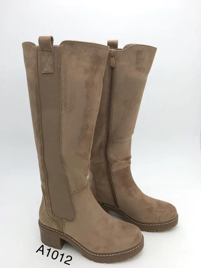Wendy High Boots Taupe
