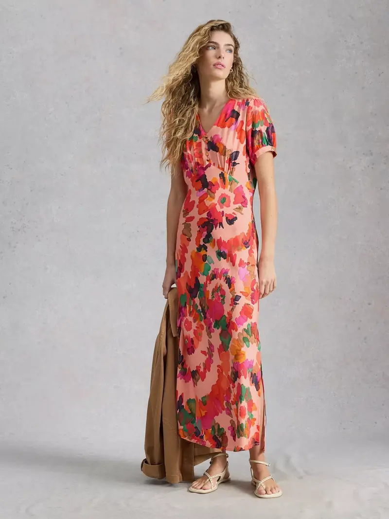 White Stuff - Hope Bias Cut Dress