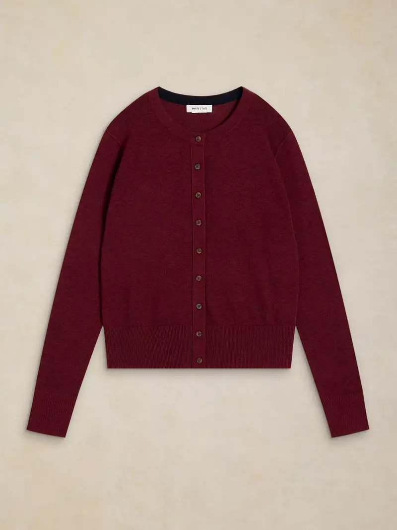 White Stuff - Lois Cardigan - Dark plum