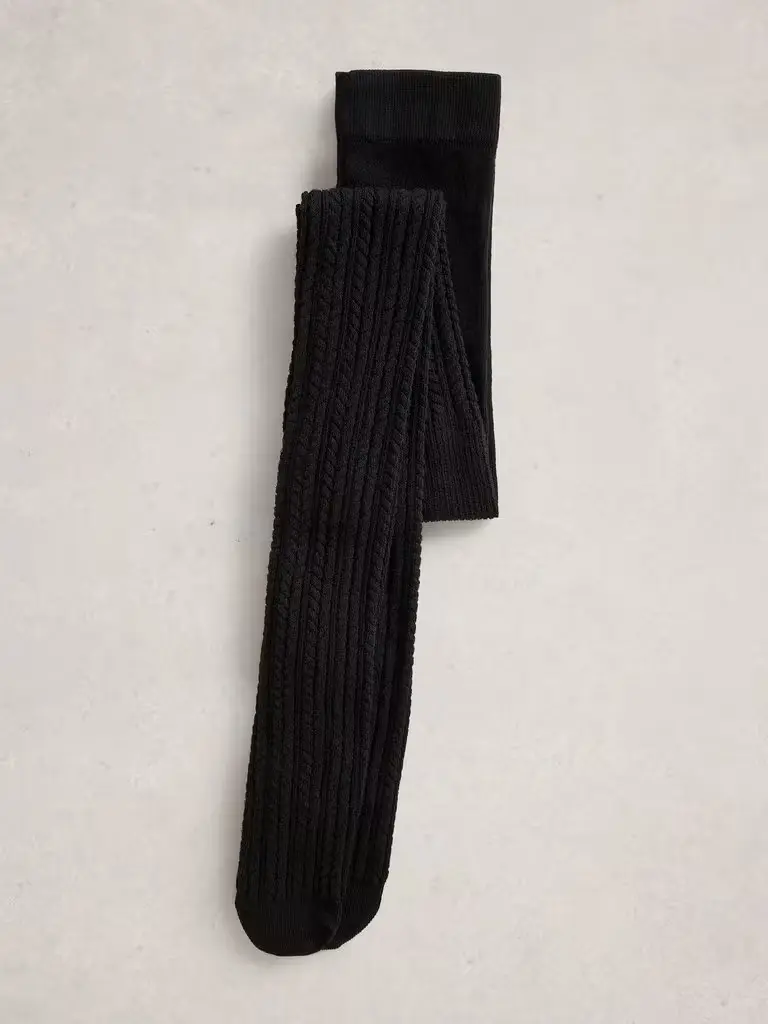 White Stuff - Patty plain tights - Pure black