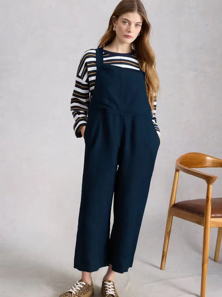 White Stuff - Vivian linen Dungaree