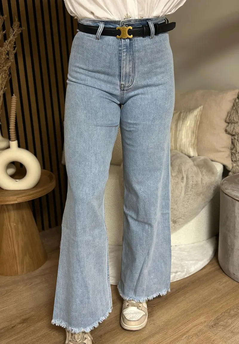 Wide Leg Jeans - Florine