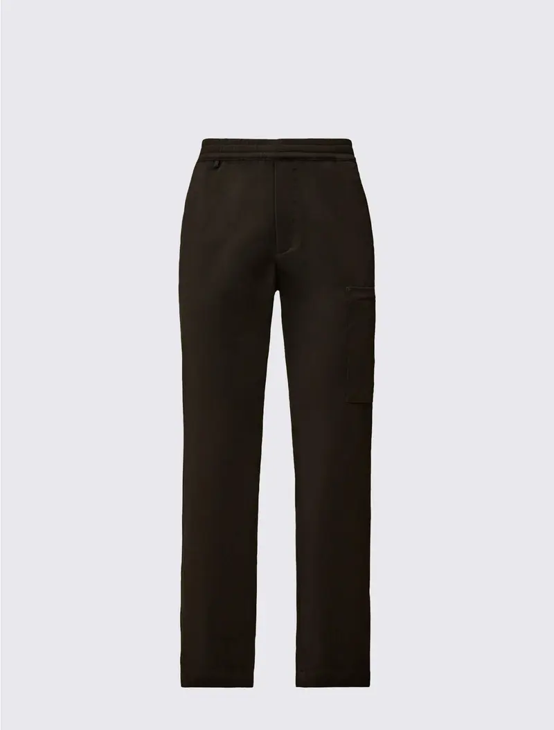 Wool Gabardine Regular Cargo Pants