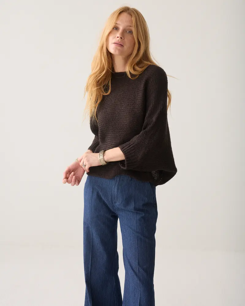 Wrap sweater
