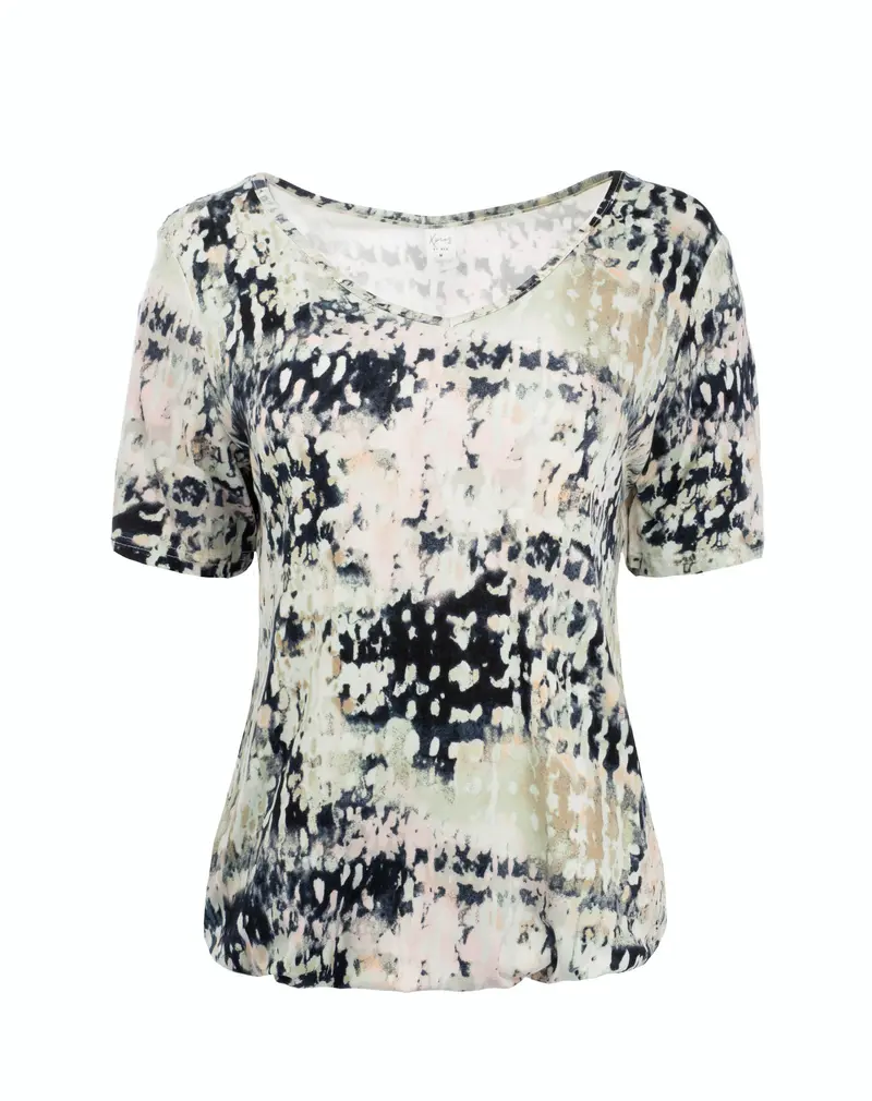 Xavier SS Mint Waterstains Tricot | Mint