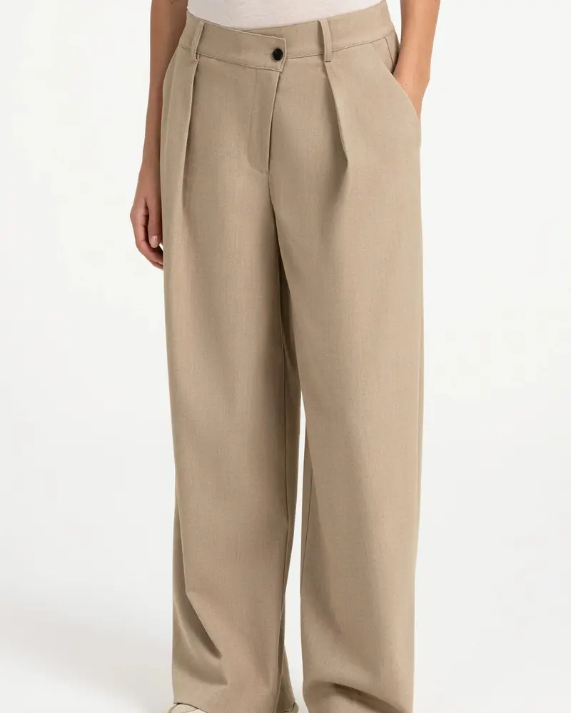 Yaya Broek Cashmere Grey Melange