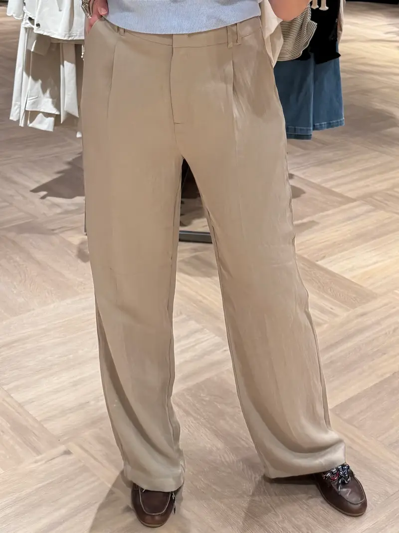 Yaya Wide Leg Zand