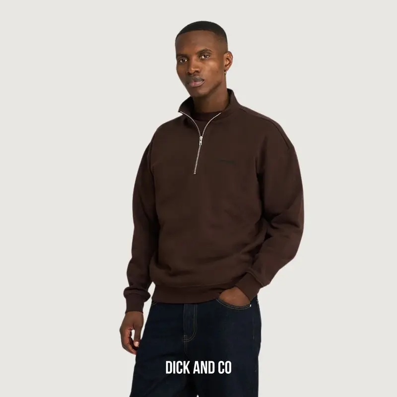 Zack half-zip trui