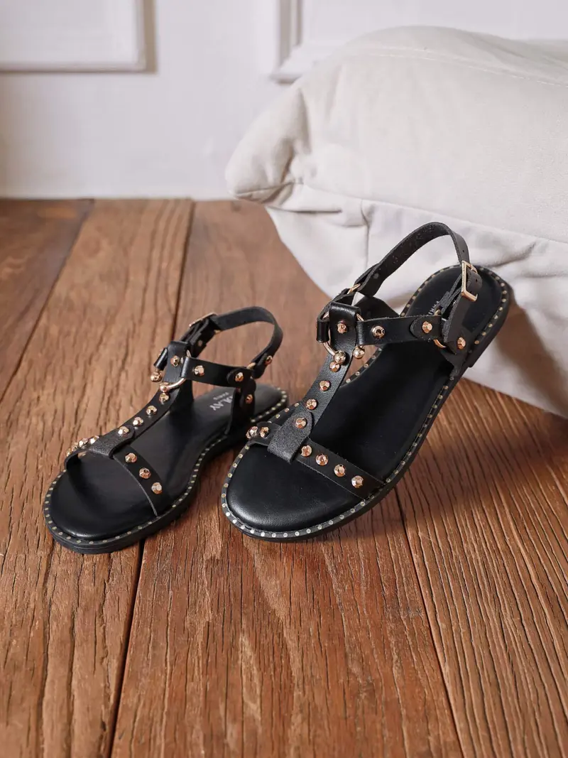 Zaira Black Sandaal