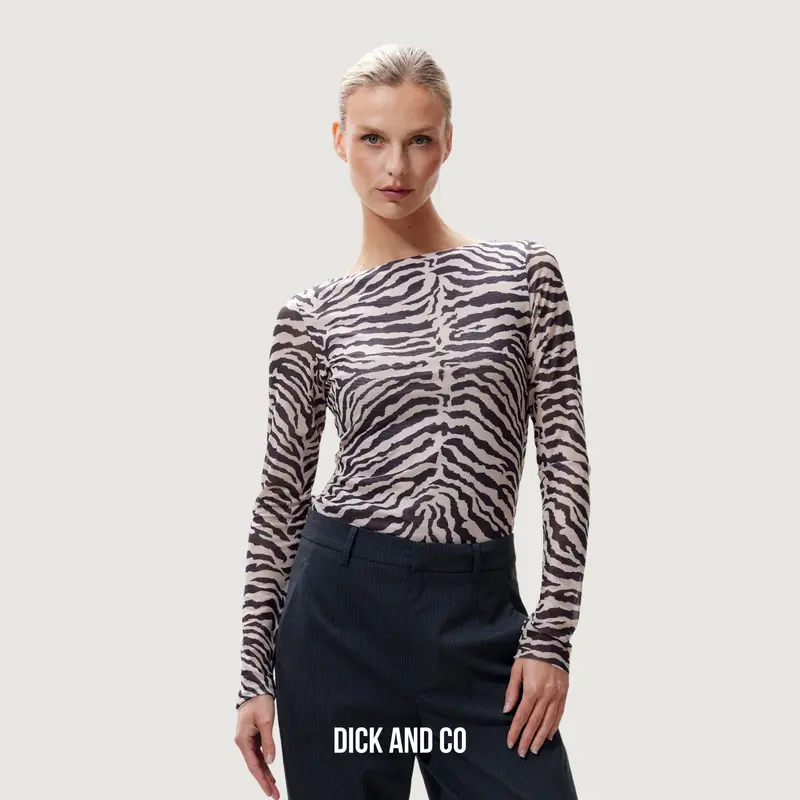 Zebra mesh shirt (2503020408)