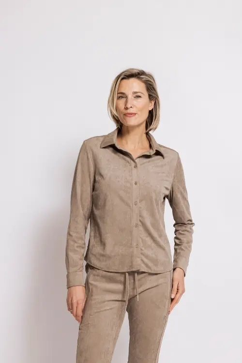 ZHRILL BLOUSE FAYE taupe