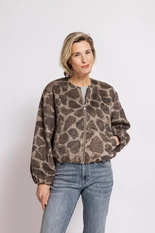 ZHRILL JACKET MANOA brown