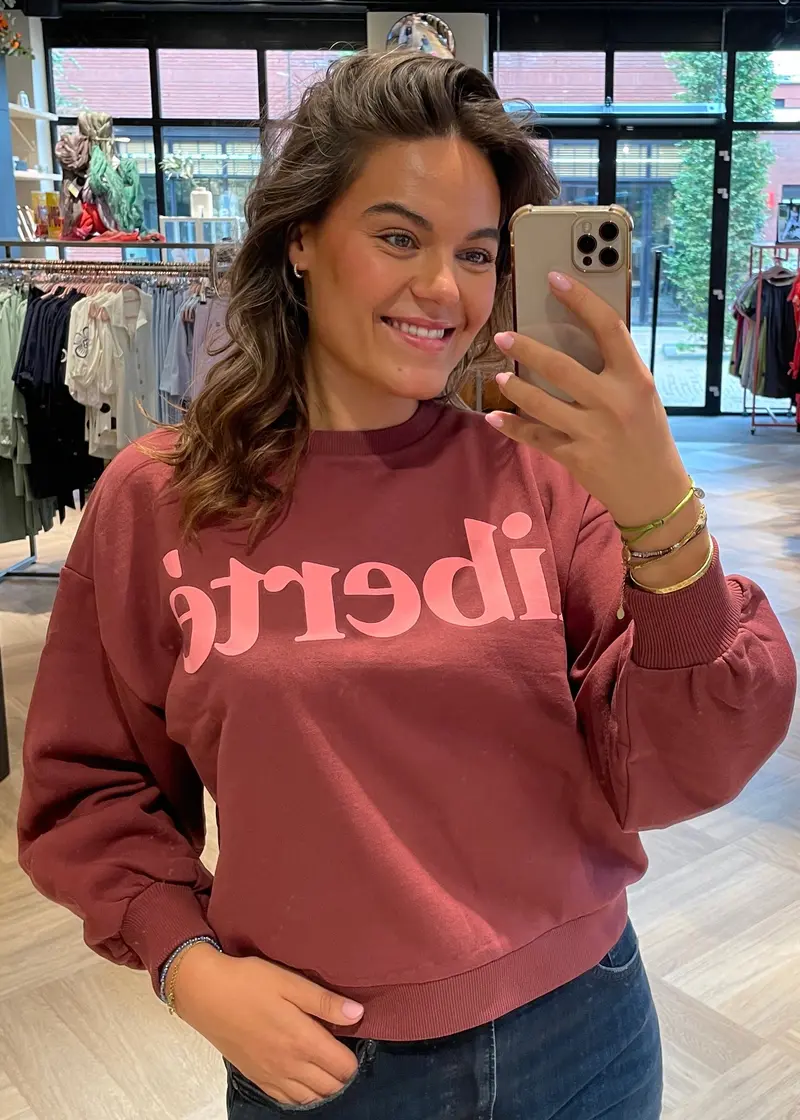 Zhrill Sweater Tera Bordeaux