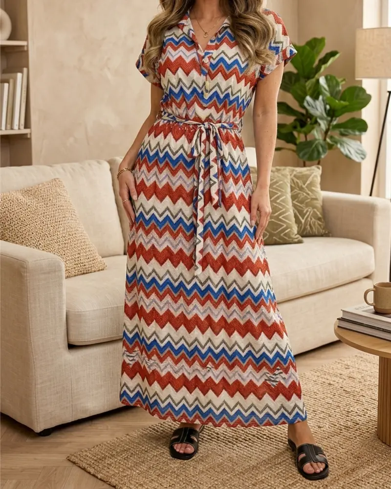 ZigZag Maxi Dress