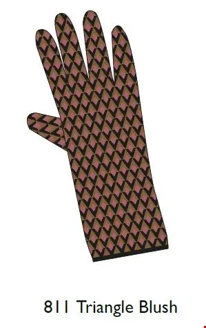 Zilch gloves triangle blush