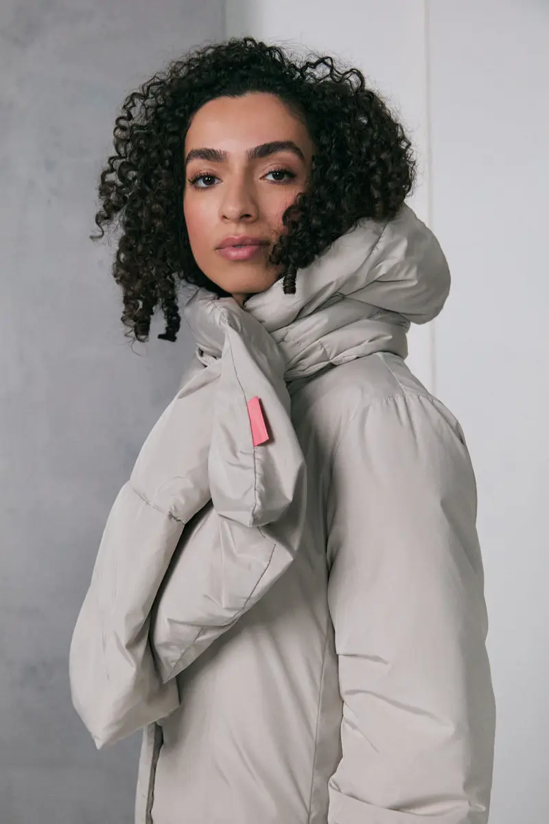 Zilch - Puff Scarf - Silver