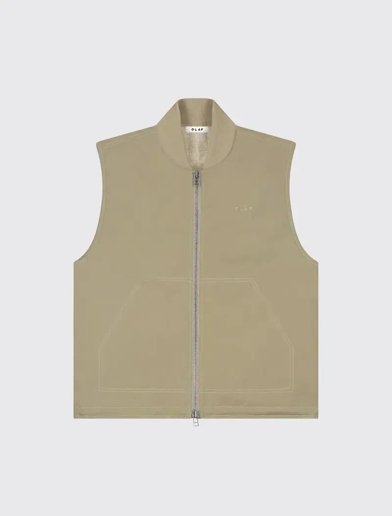 Zip Up Workwear Gilet