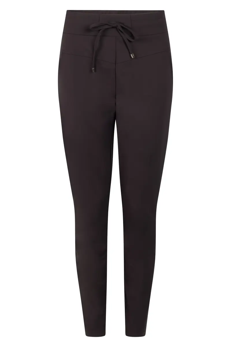 ZOSO AMBER SPORTY TRAVEL PANTS espresso