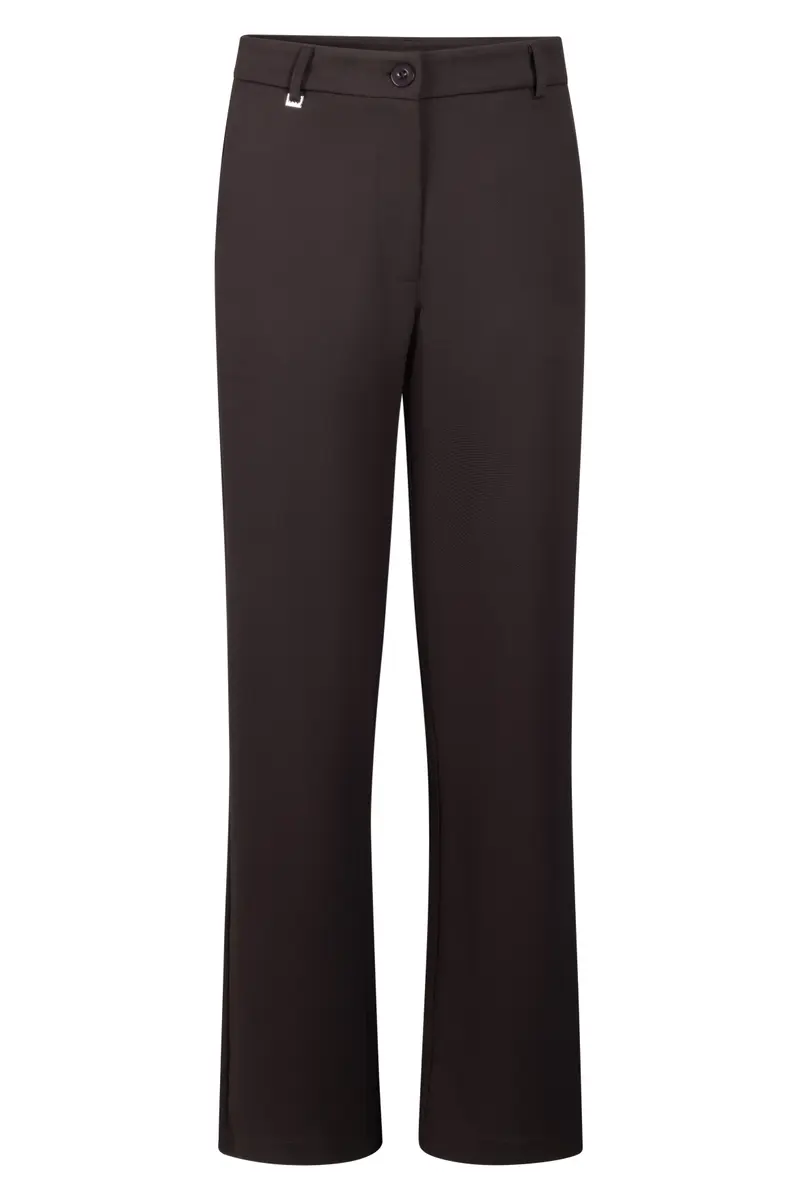 ZOSO BONDED TECH TRAVEL PANTS XANDRA espresso