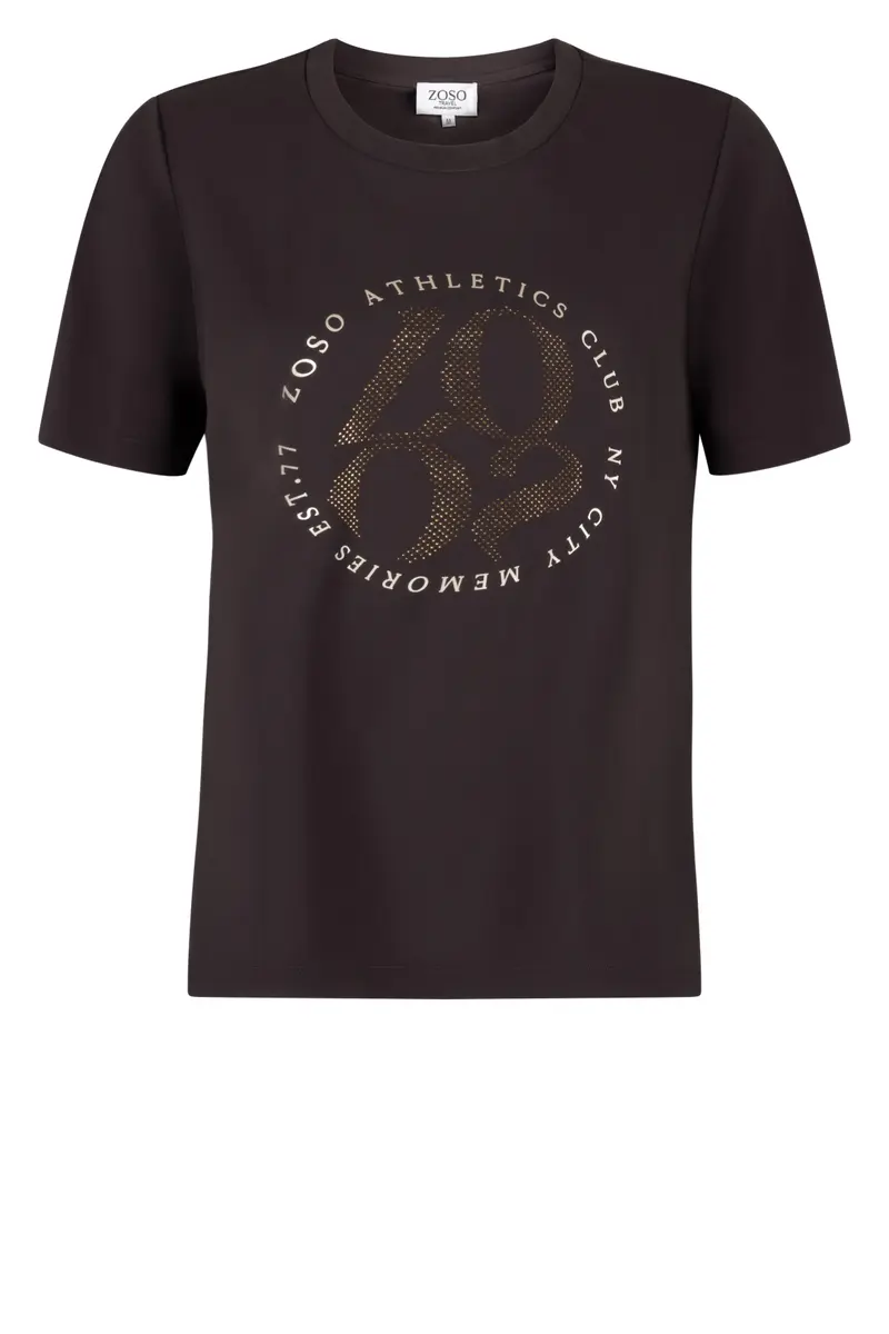 ZOSO SHIRT BRITT espresso