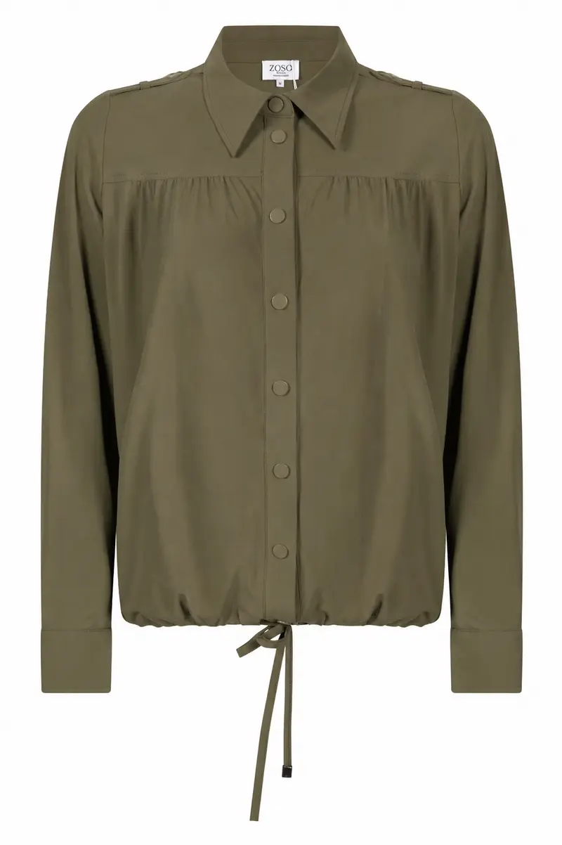 ZOSO TRAVEL BLOUSE FIEN green