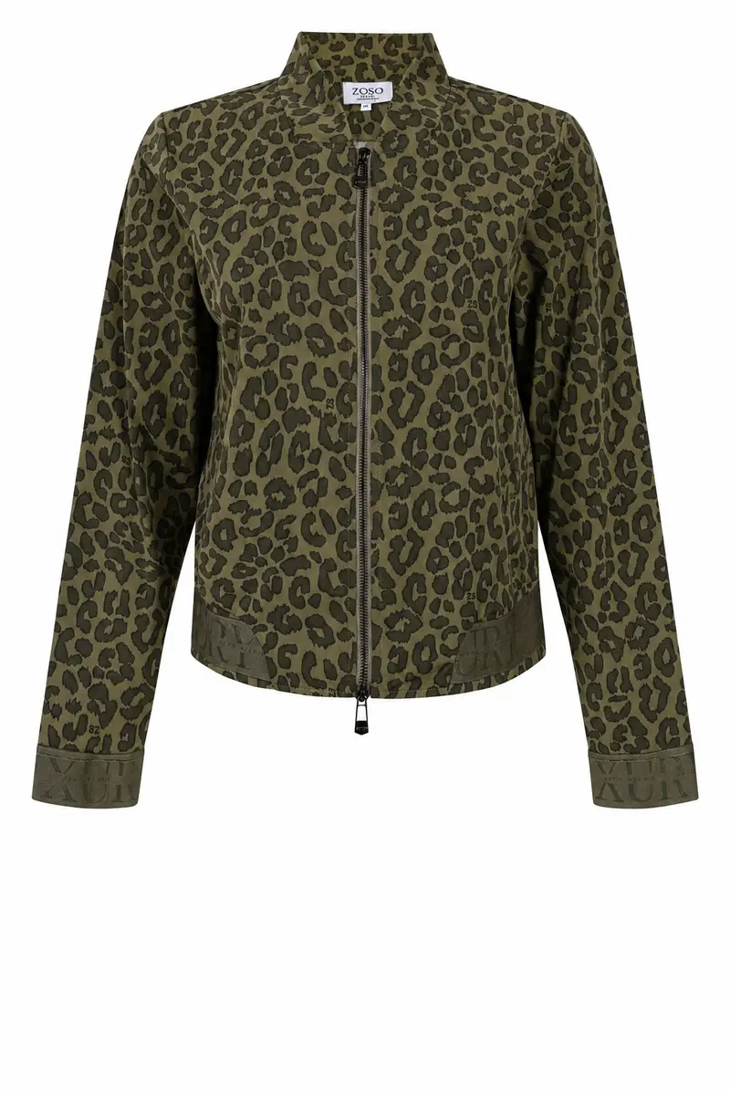 ZOSO TRAVEL JACKET JADE green