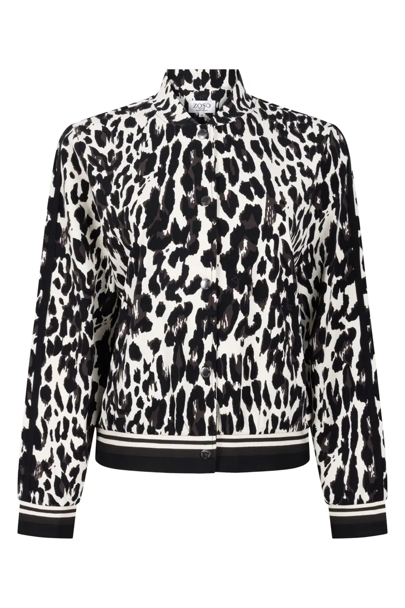 ZOSO TRAVEL JACKET NICOLINE black-espresso