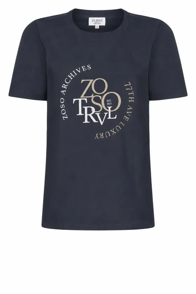 ZOSO TRAVEL SHIRT KATY navy