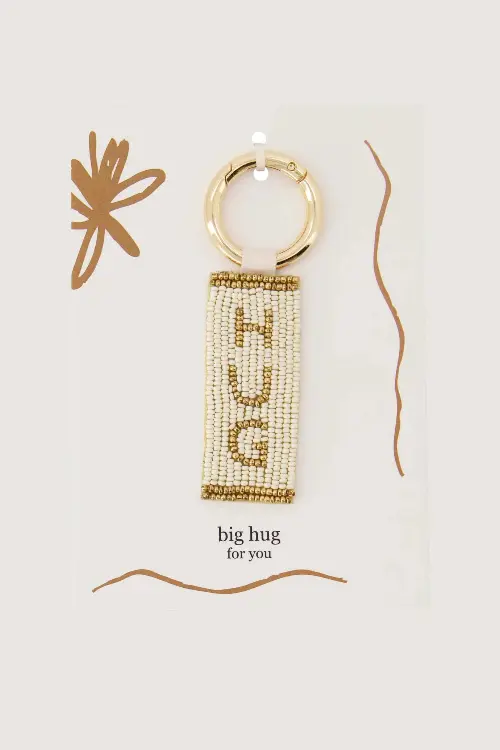 Zusss ansichtkaart sleutelhanger hug