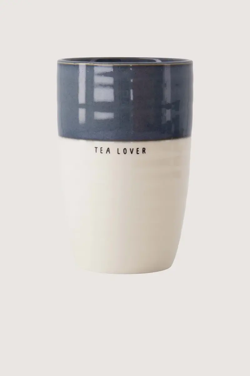 Zusss mok L tea lover blauw